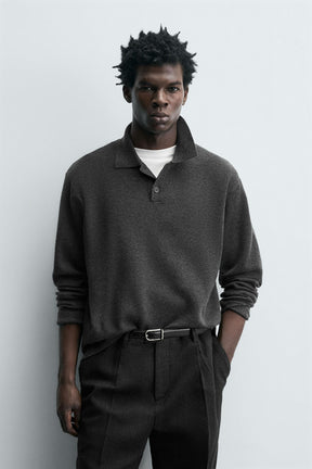 SOFT KNIT POLO SHIRT - Image 2