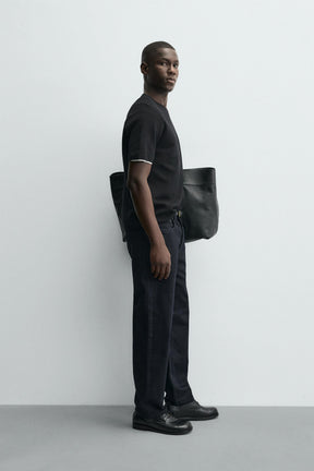 RELAXED FIT KNIT T-SHIRT - Image 4