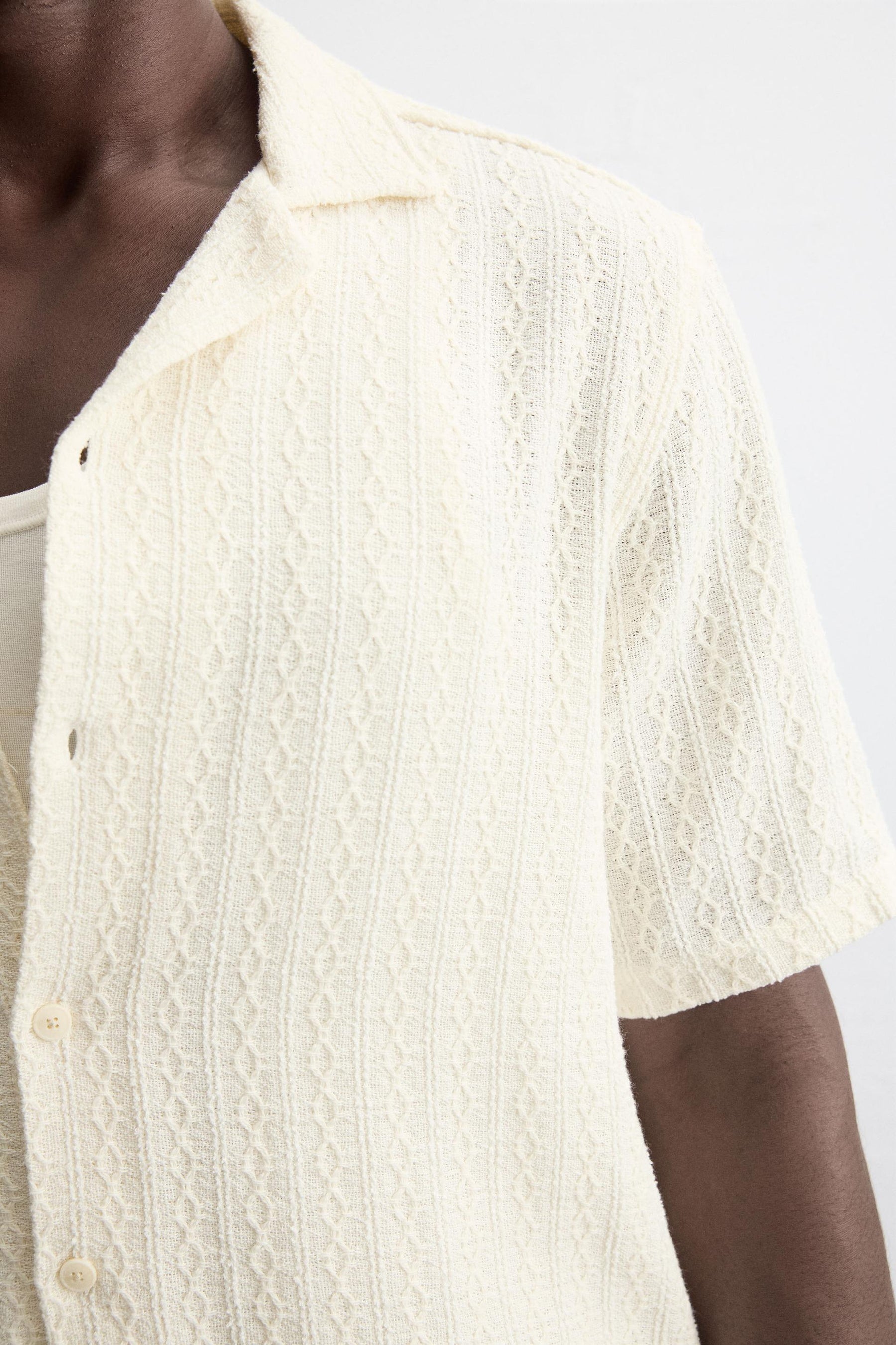 GEOMETRIC JACQUARD SHIRT - Image 6