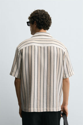 GEOMETRIC JACQUARD SHIRT - Image 3