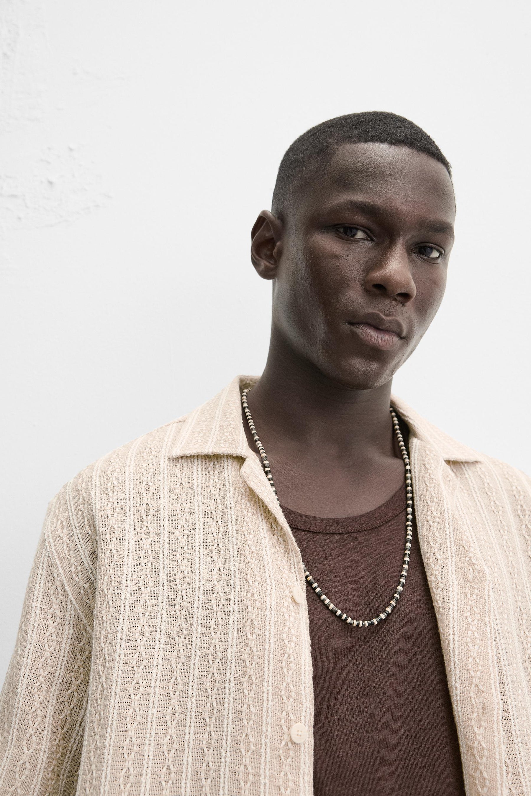 GEOMETRIC JACQUARD SHIRT - Image 5