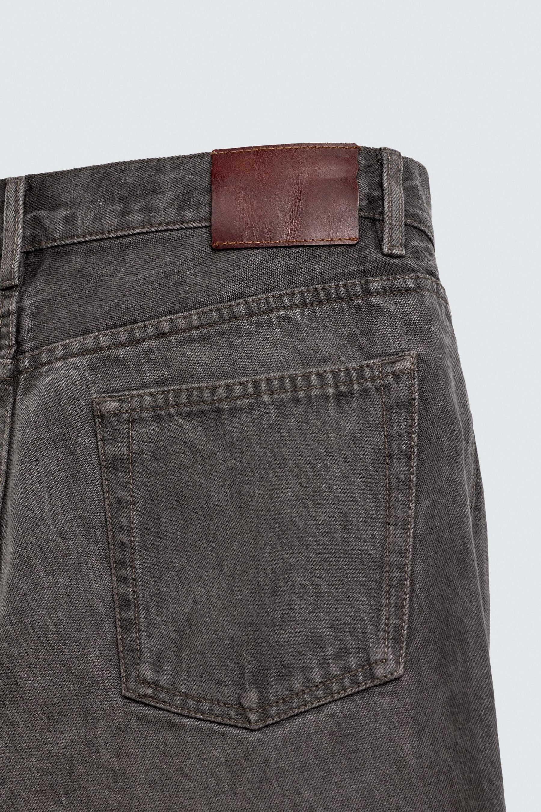 WASHED STRAIGHT FIT JEANS - Image 10