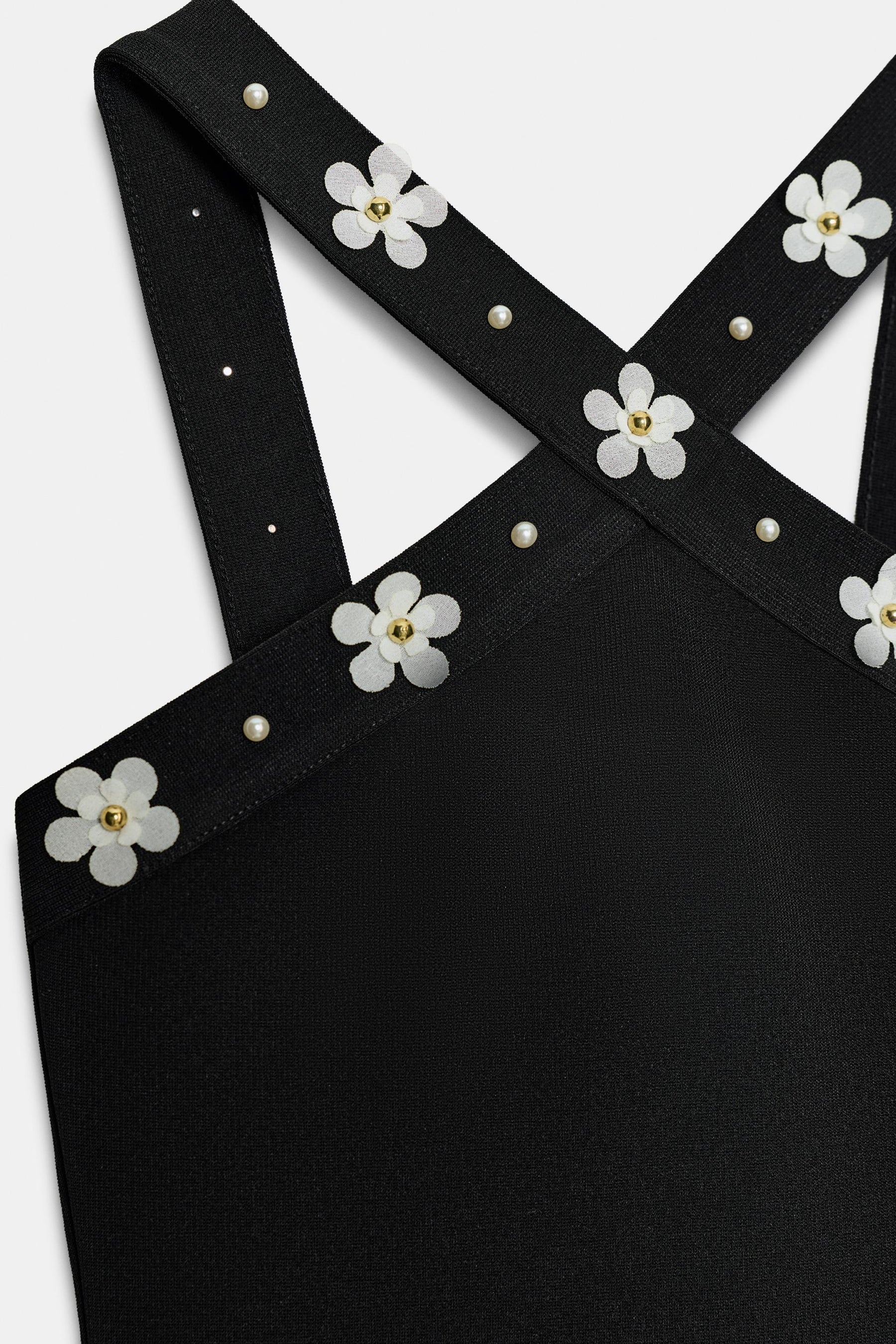 STRETCH-BODY MIT BLUMENMUSTER