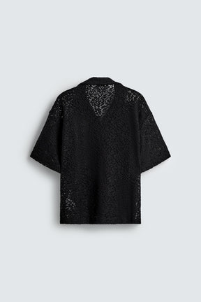 CROCHET TEXTURED SHIRT - Image 7
