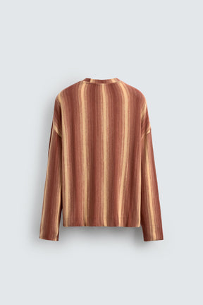 FLOWING STRIPED T-SHIRT - Image 7