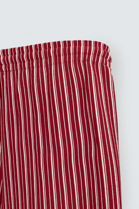 STRIPED RELAXED FIT TROUSERS - Image 9