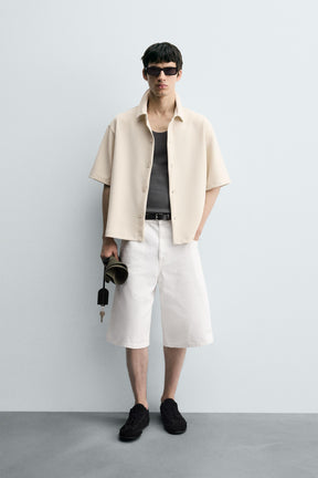 TEXTURED INTERLOCK SHIRT - Image 1