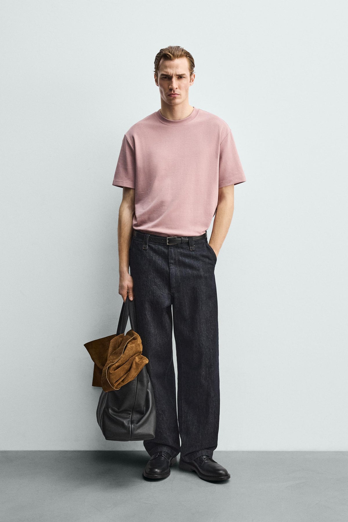 RELAXED FIT INTERLOCK T-SHIRT - Image 1