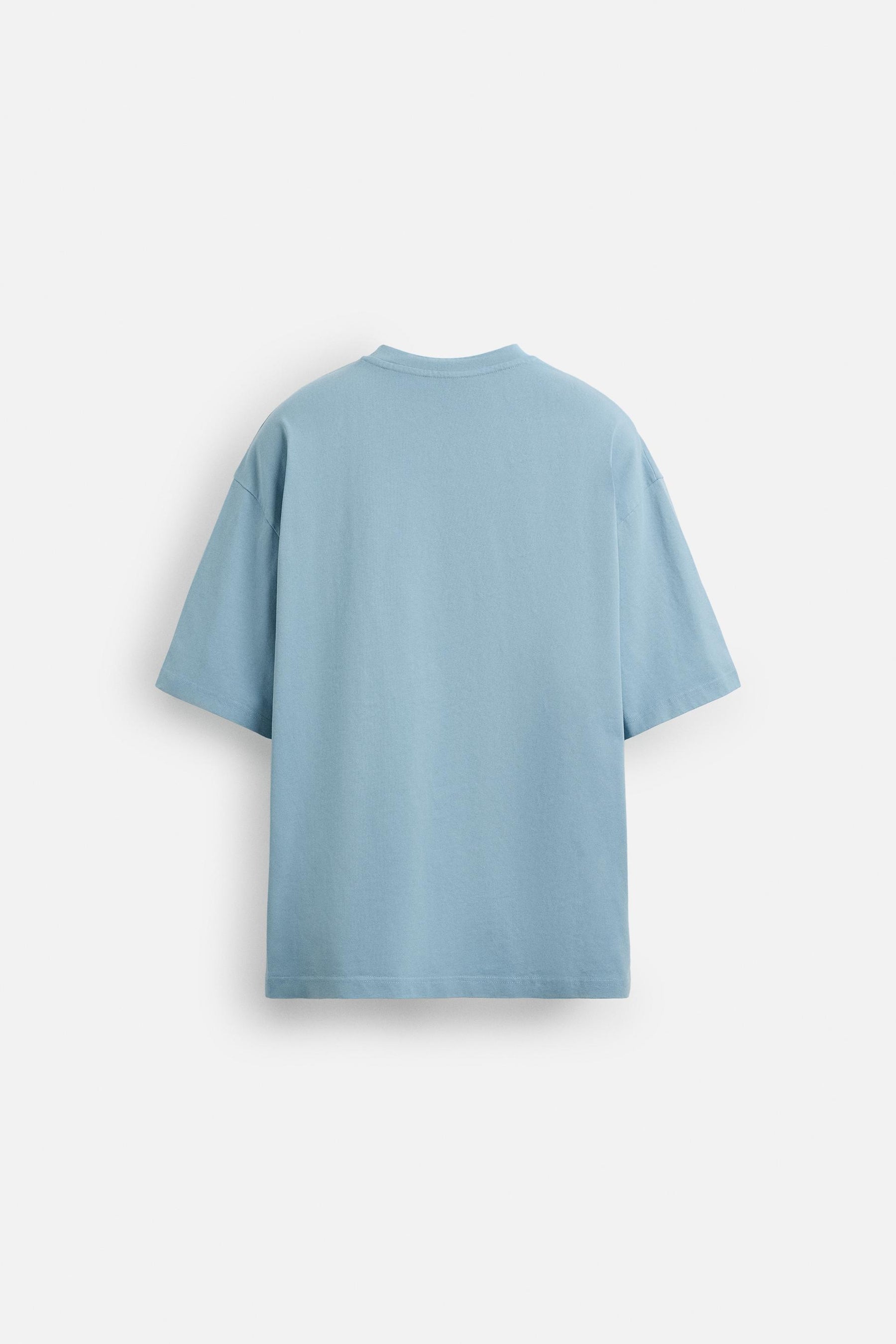 T-SHIRT WITH RAISED SLOGAN - Image 7