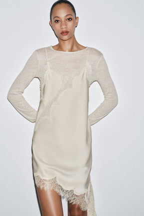 Leinenhemd mit langen Ärmeln