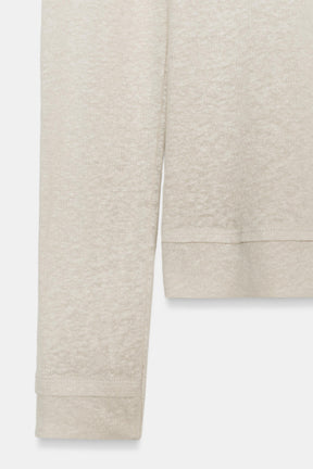 Leinenhemd mit langen Ärmeln