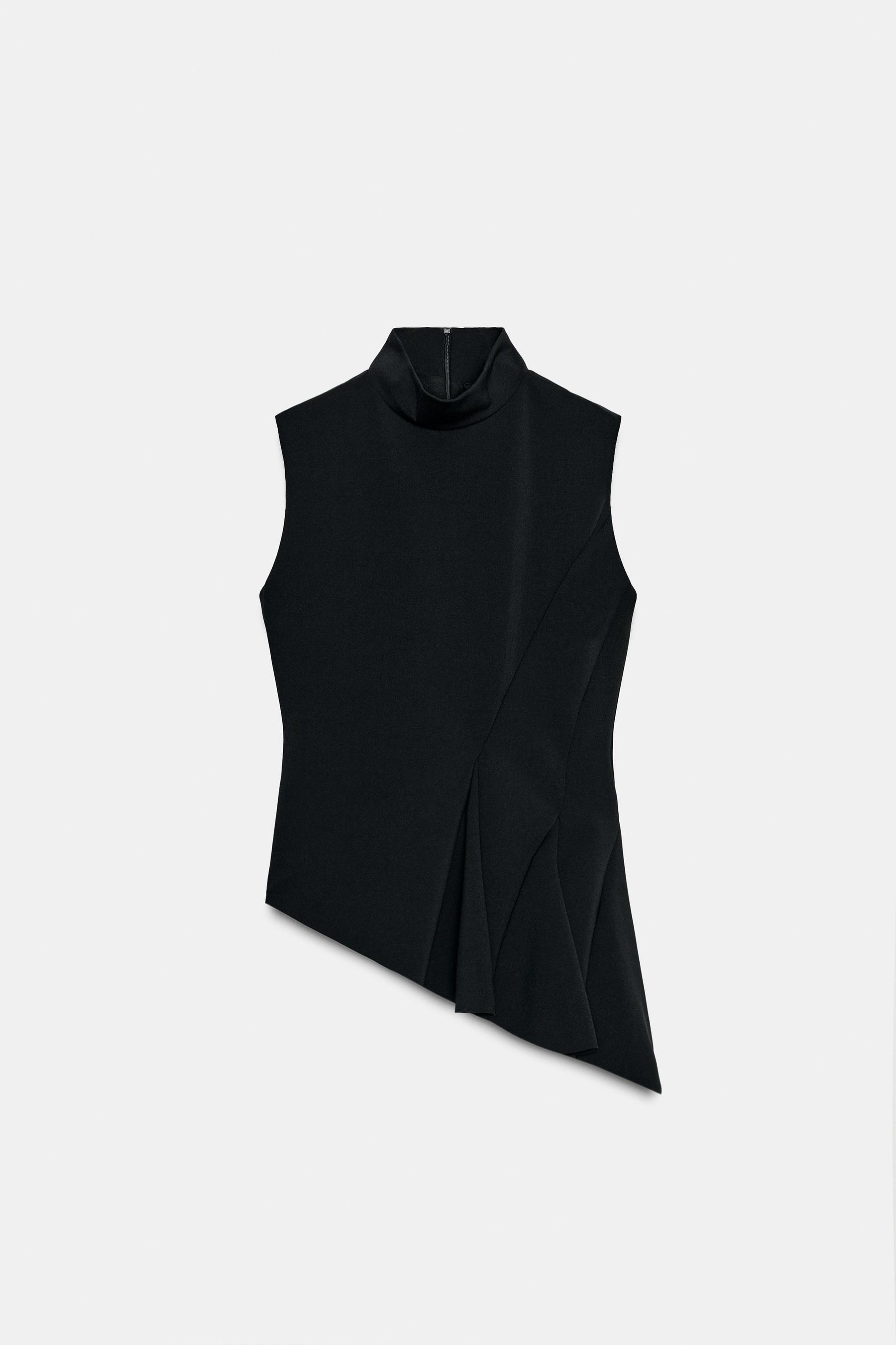 Ärmelloses Peplum-Top