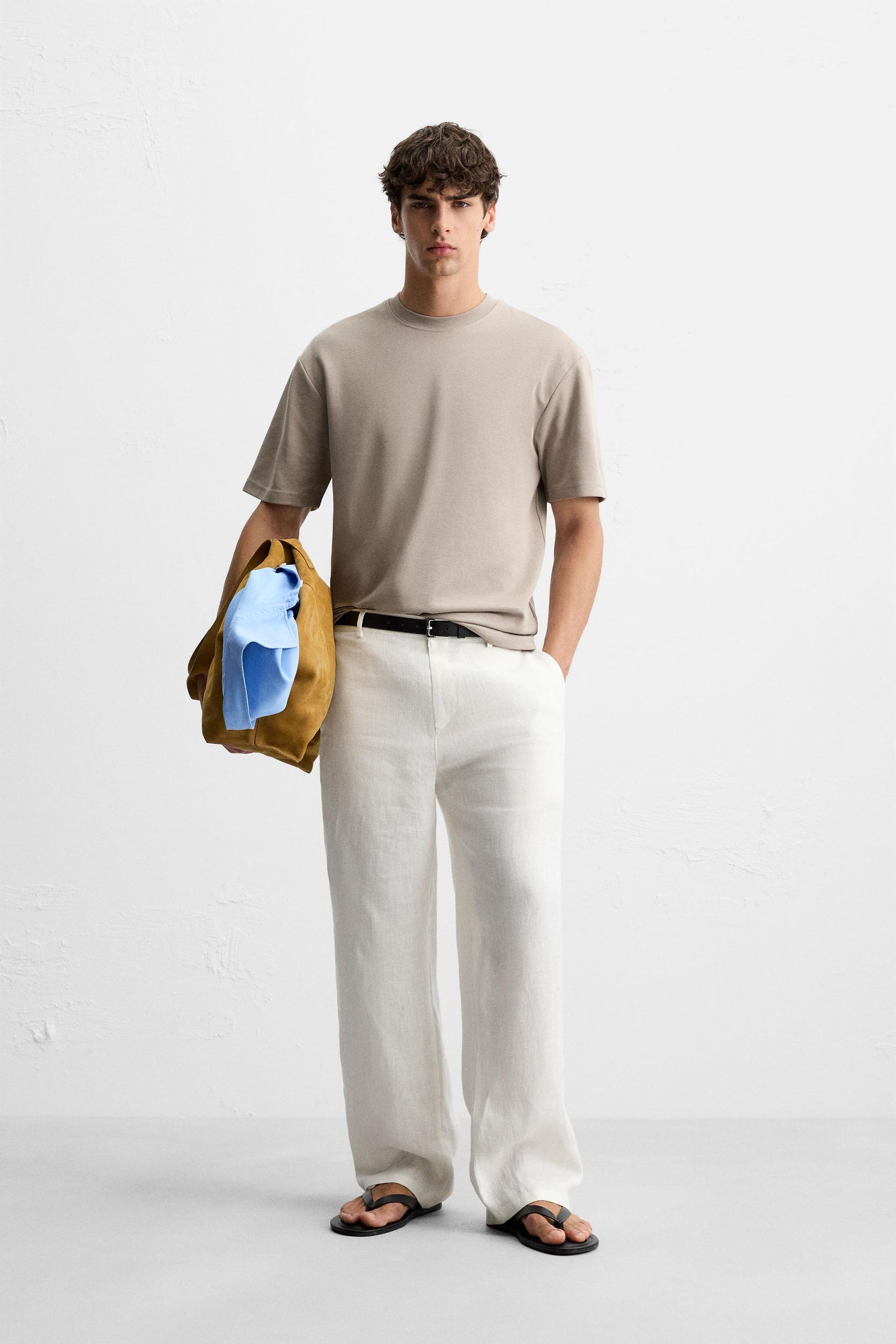 RELAXED FIT INTERLOCK T-SHIRT - Image 1