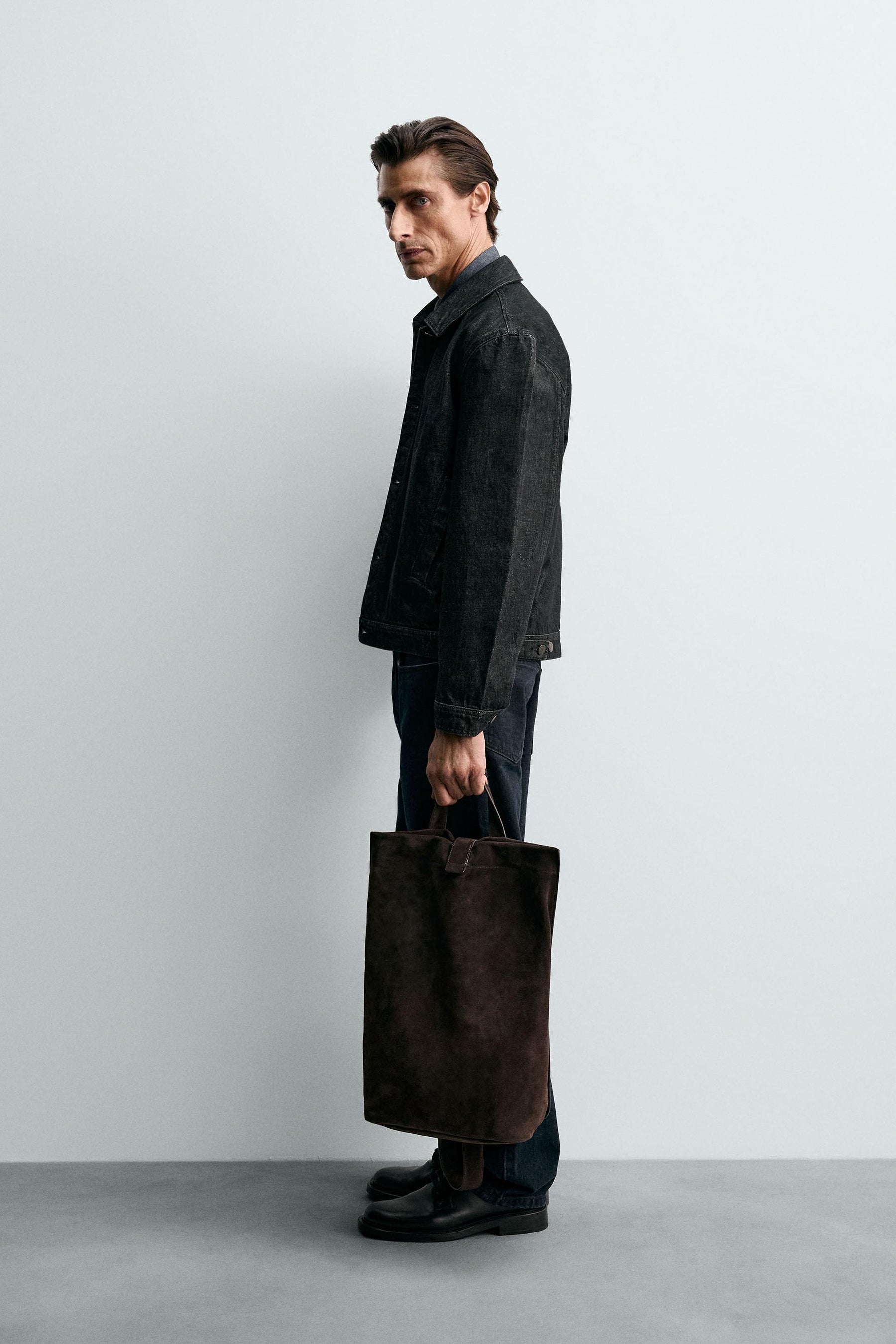 REGULAR FIT DENIM JACKET - Image 4