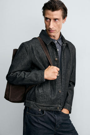 REGULAR FIT DENIM JACKET - Image 5
