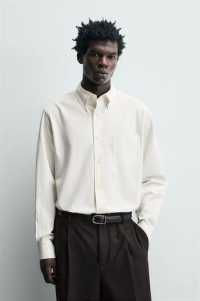 LIMITED EDITION REGULAR FIT TEXTURED SHIRT - Image 2