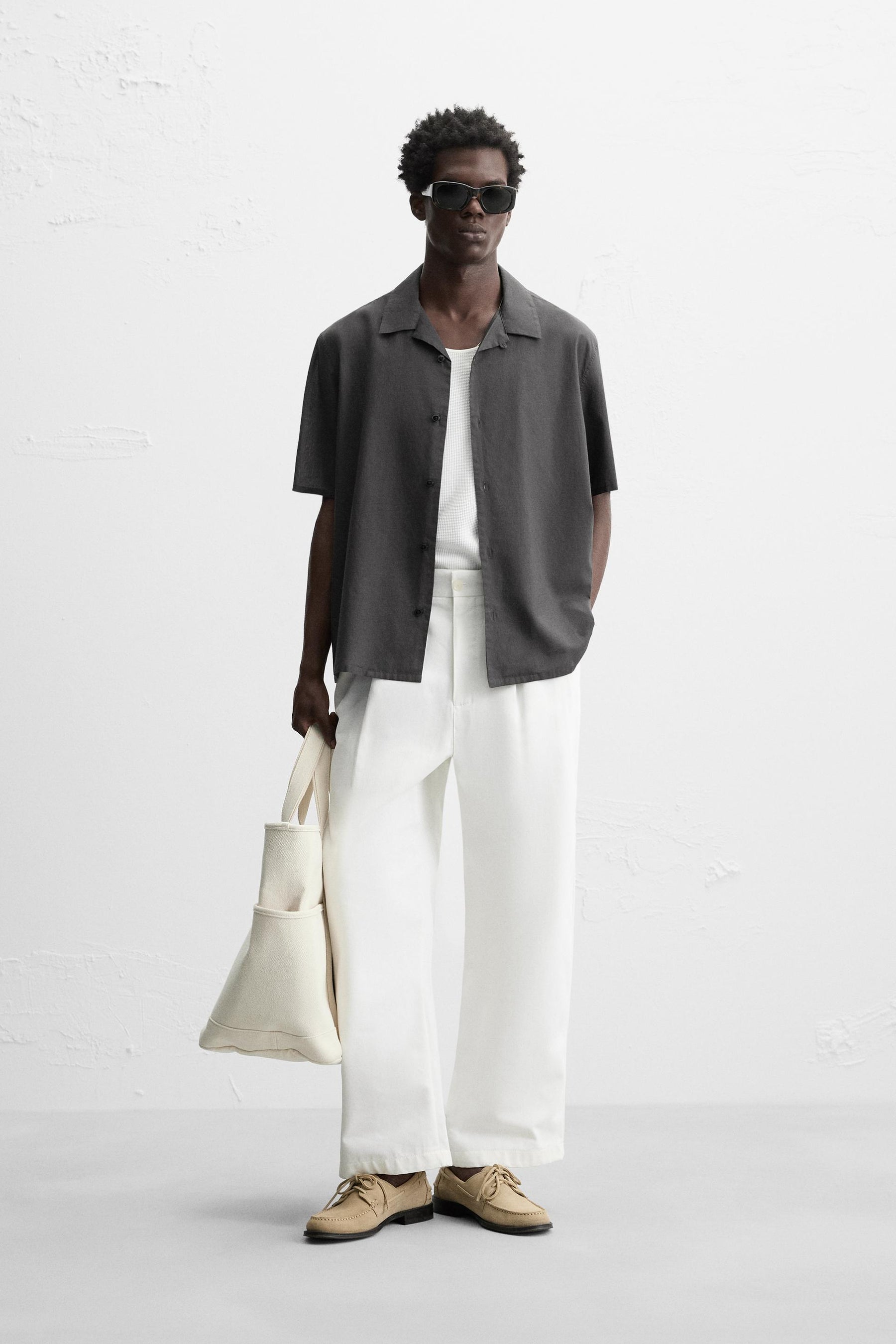 COTTON VOILE SHIRT - Image 1