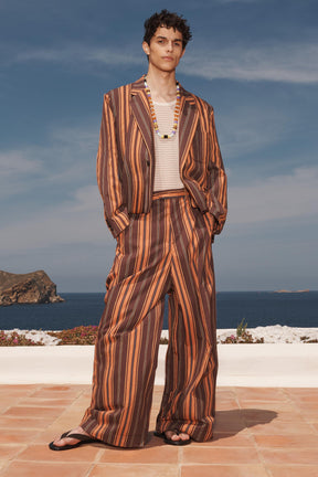 LIMITED EDITION STRIPED SUIT TROUSERS - Image 1