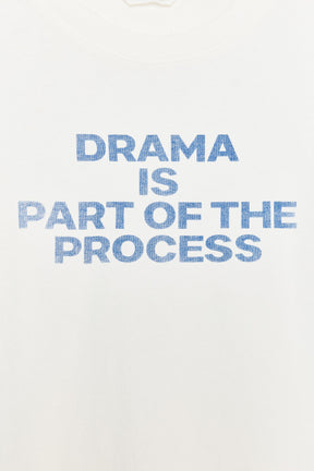 Zerrissenes Baumwoll-T-Shirt