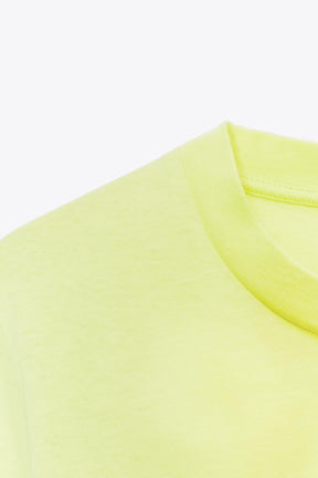 T-Shirt mit gewaschenem Slogan