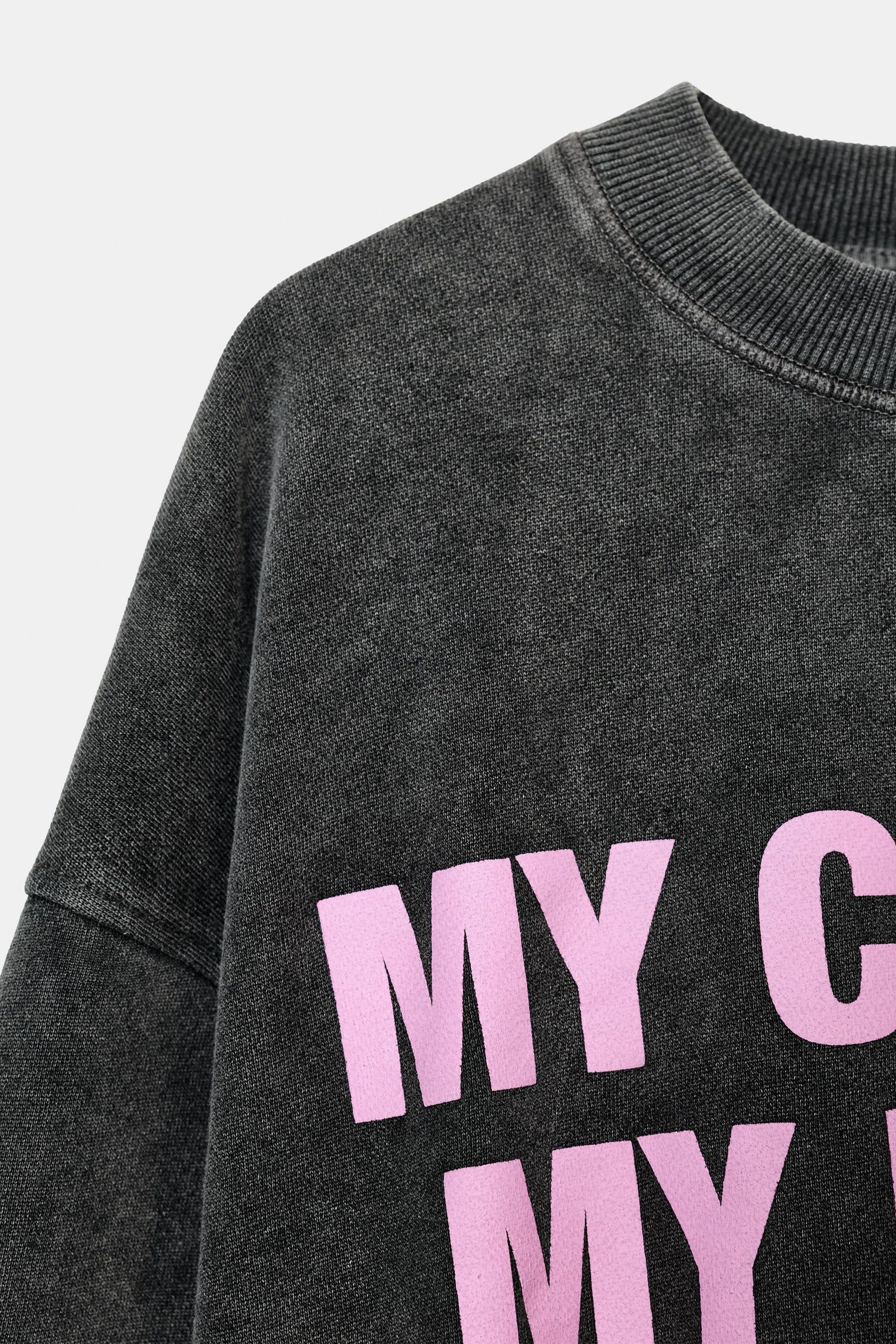 Gewaschenes Sweatshirt