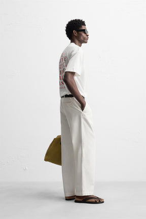 SLOGAN PRINT T-SHIRT - Image 4