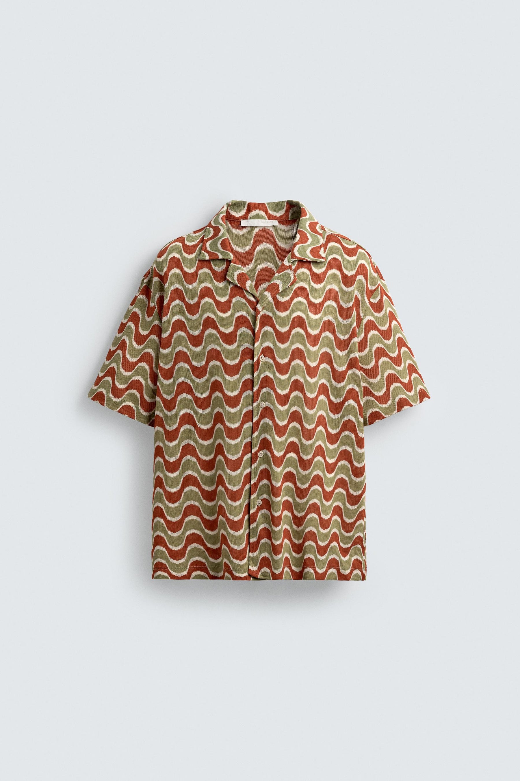 GEOMETRIC JACQUARD SHIRT - Image 7