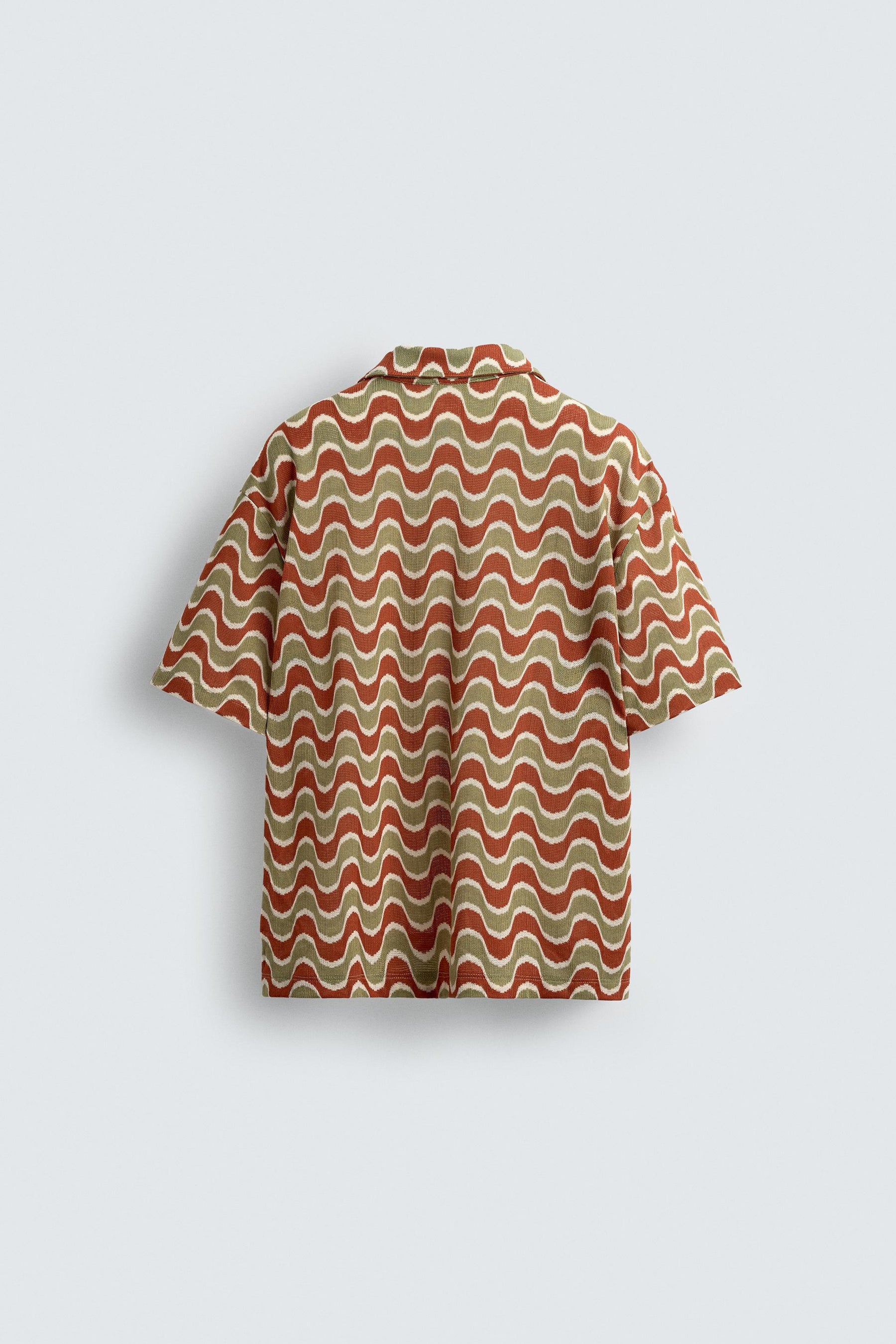 GEOMETRIC JACQUARD SHIRT - Image 7
