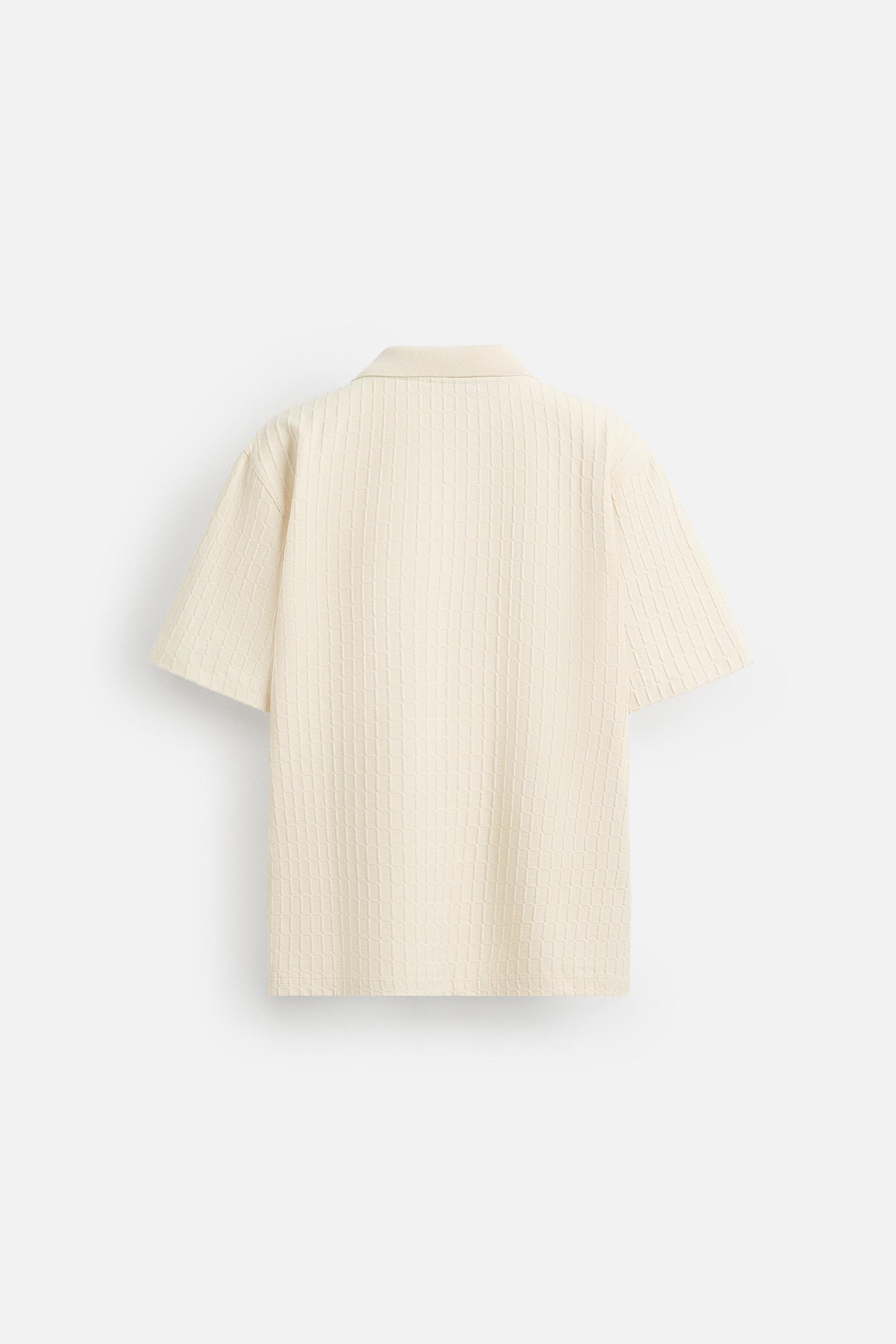 TEXTURED POLO SHIRT - Image 7