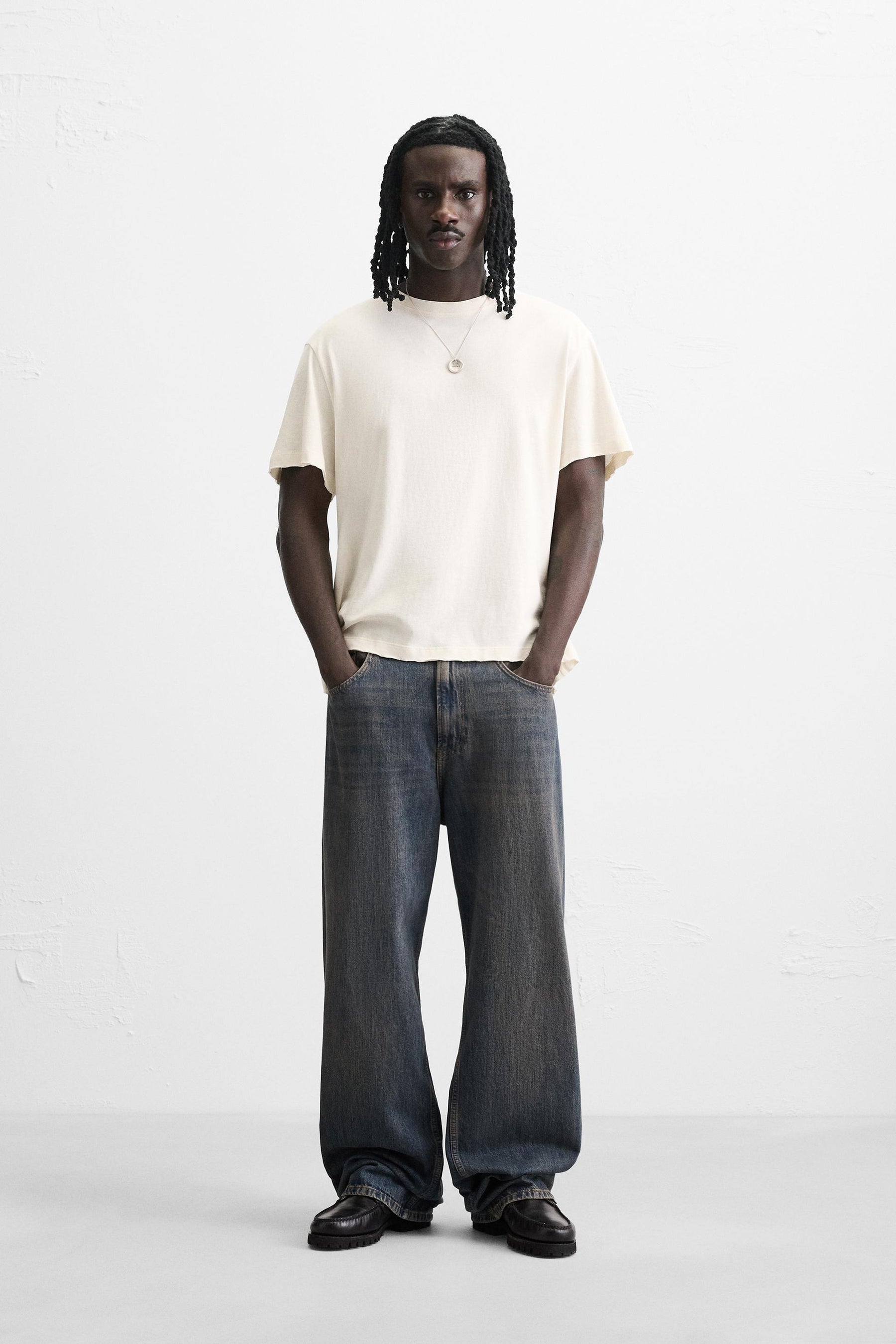 IRREGULAR TEXTURE T-SHIRT - Image 1