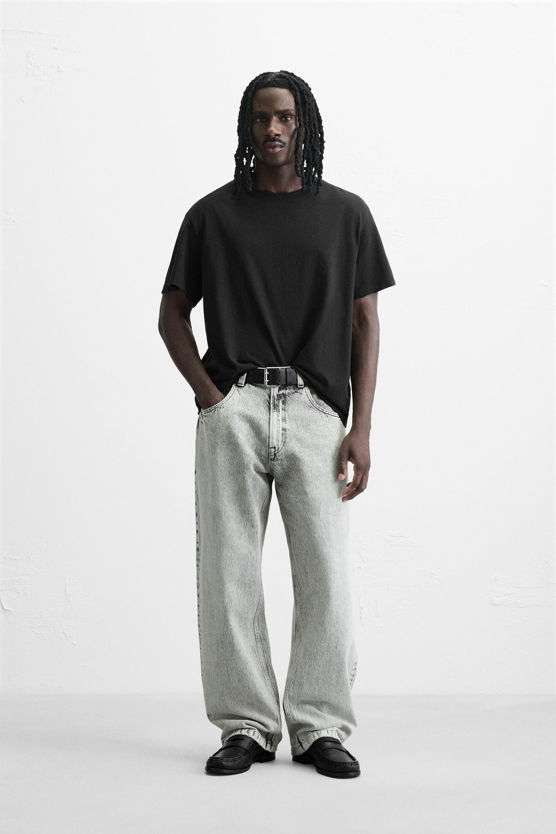 IRREGULAR TEXTURE T-SHIRT - Image 1