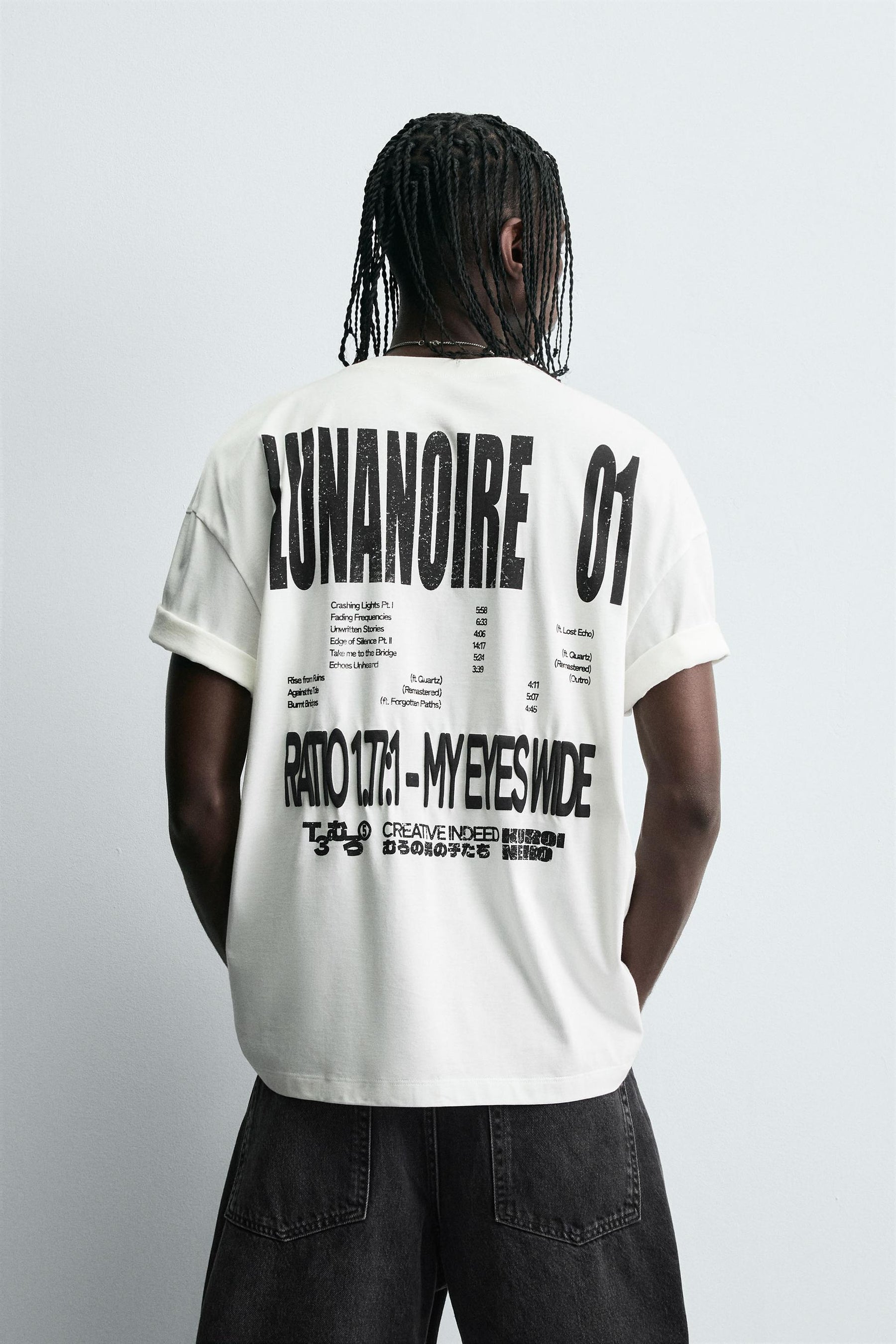 GRAPHIC TEXT T-SHIRT - Image 3