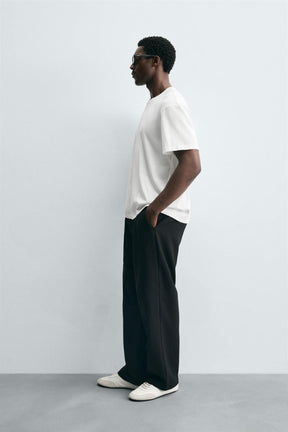 EMBROIDERED SLOGAN T-SHIRT - Image 4