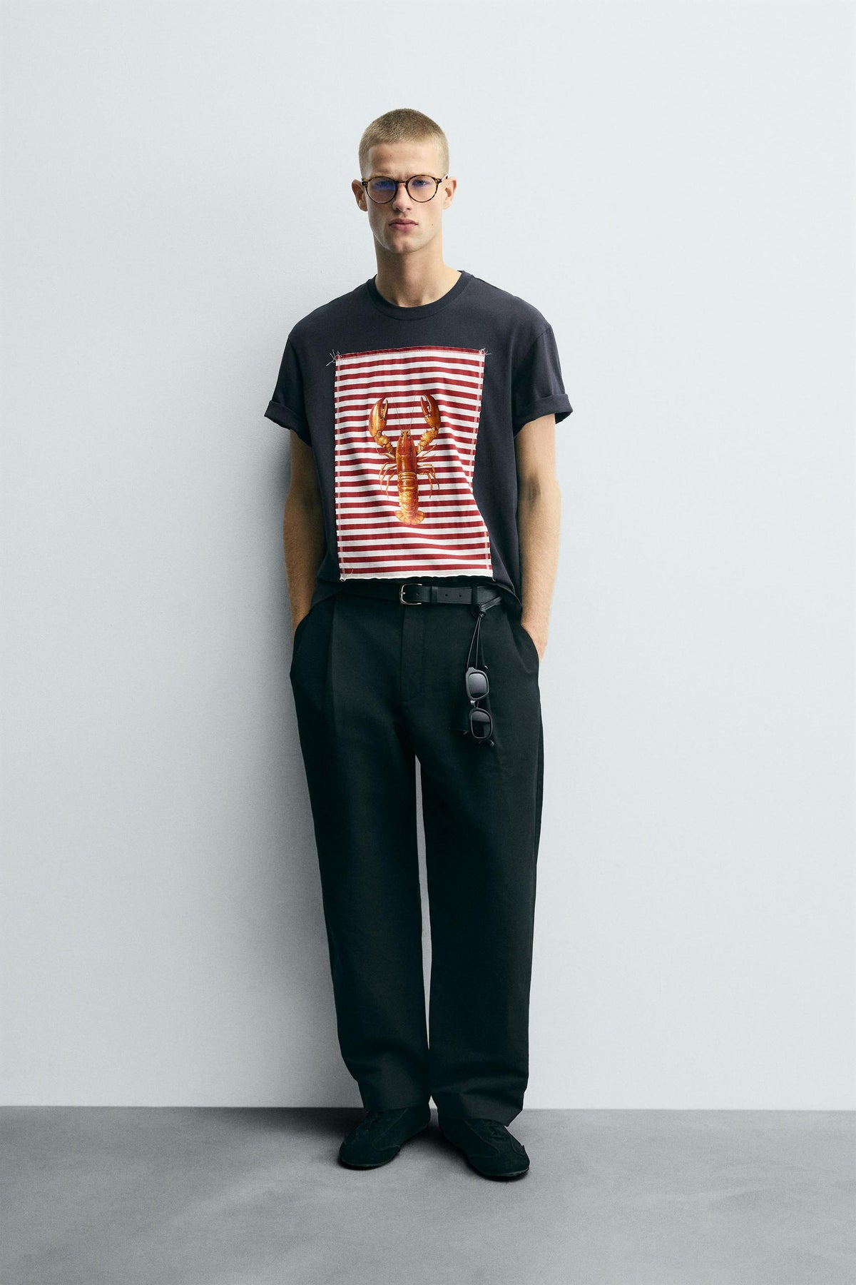 LOBSTER PATCH T-SHIRT - Image 1