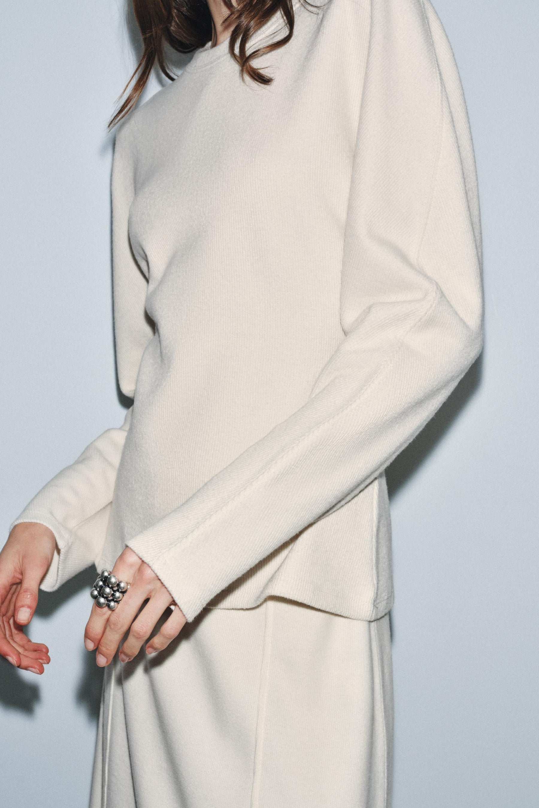 Weiches Langarm-Sweatshirt