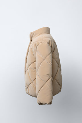 RUBBERISED PUFFER JACKET - Image 4