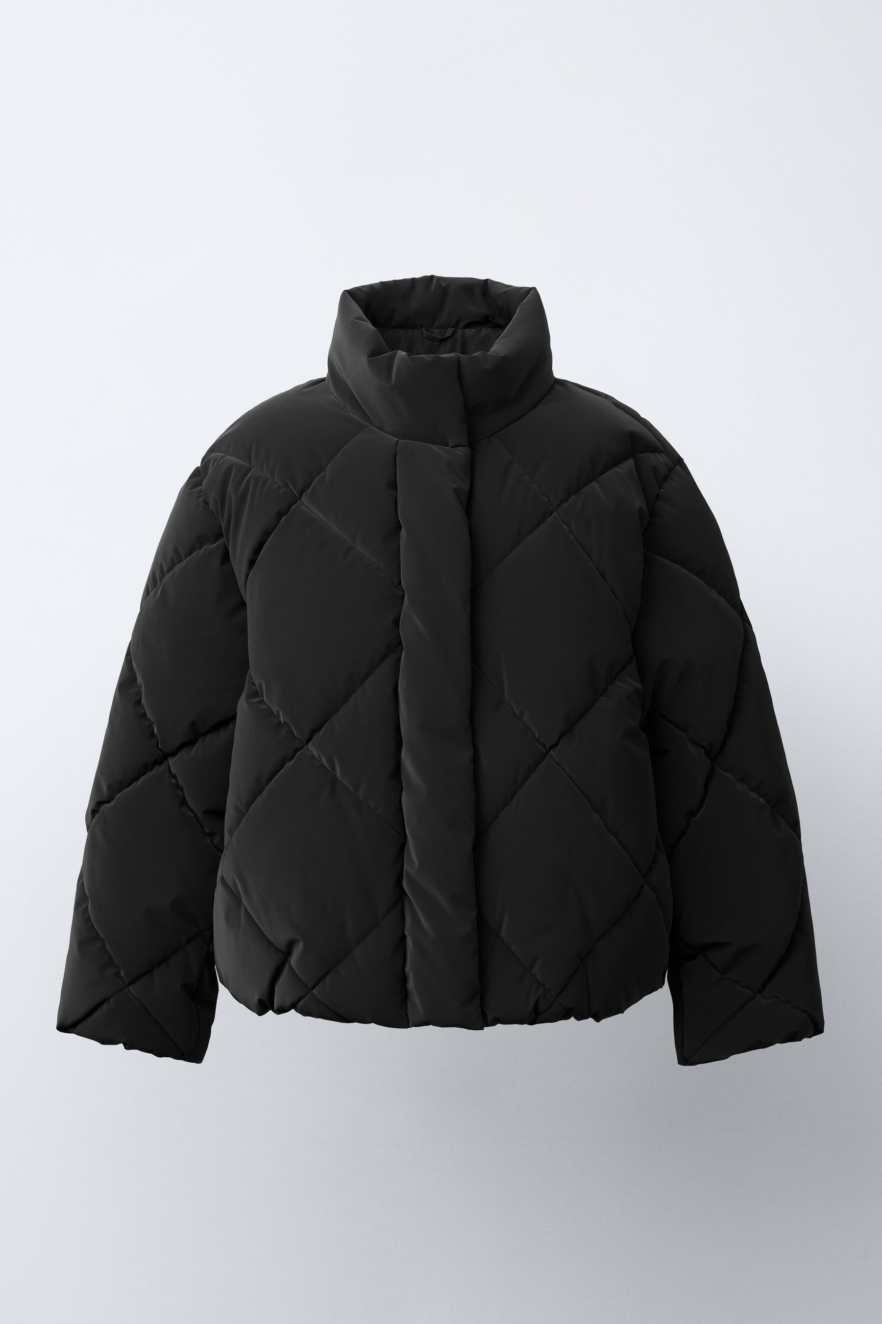 RUBBERISED PUFFER JACKET - Image 1