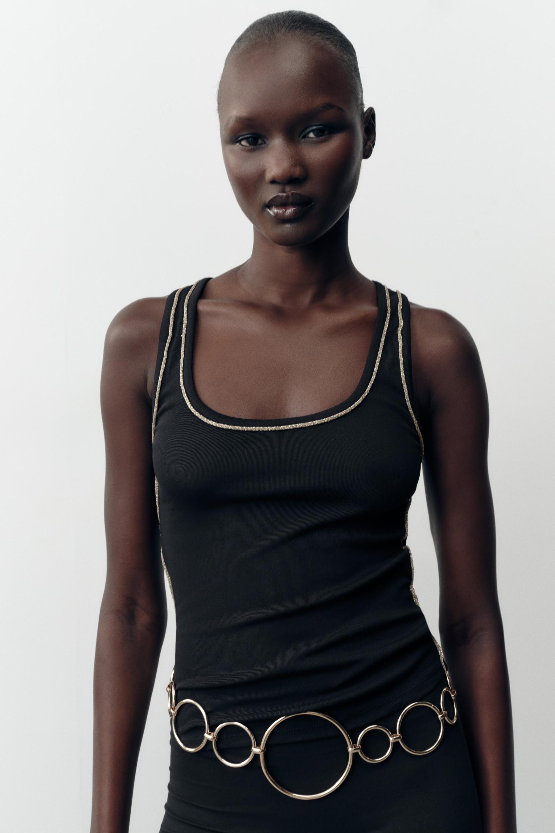 Metallische Zierleiste