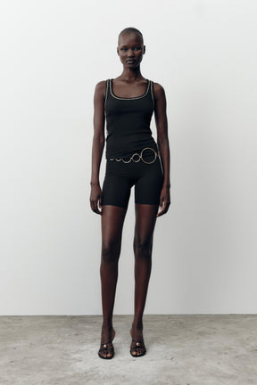 Metallische Zierleiste