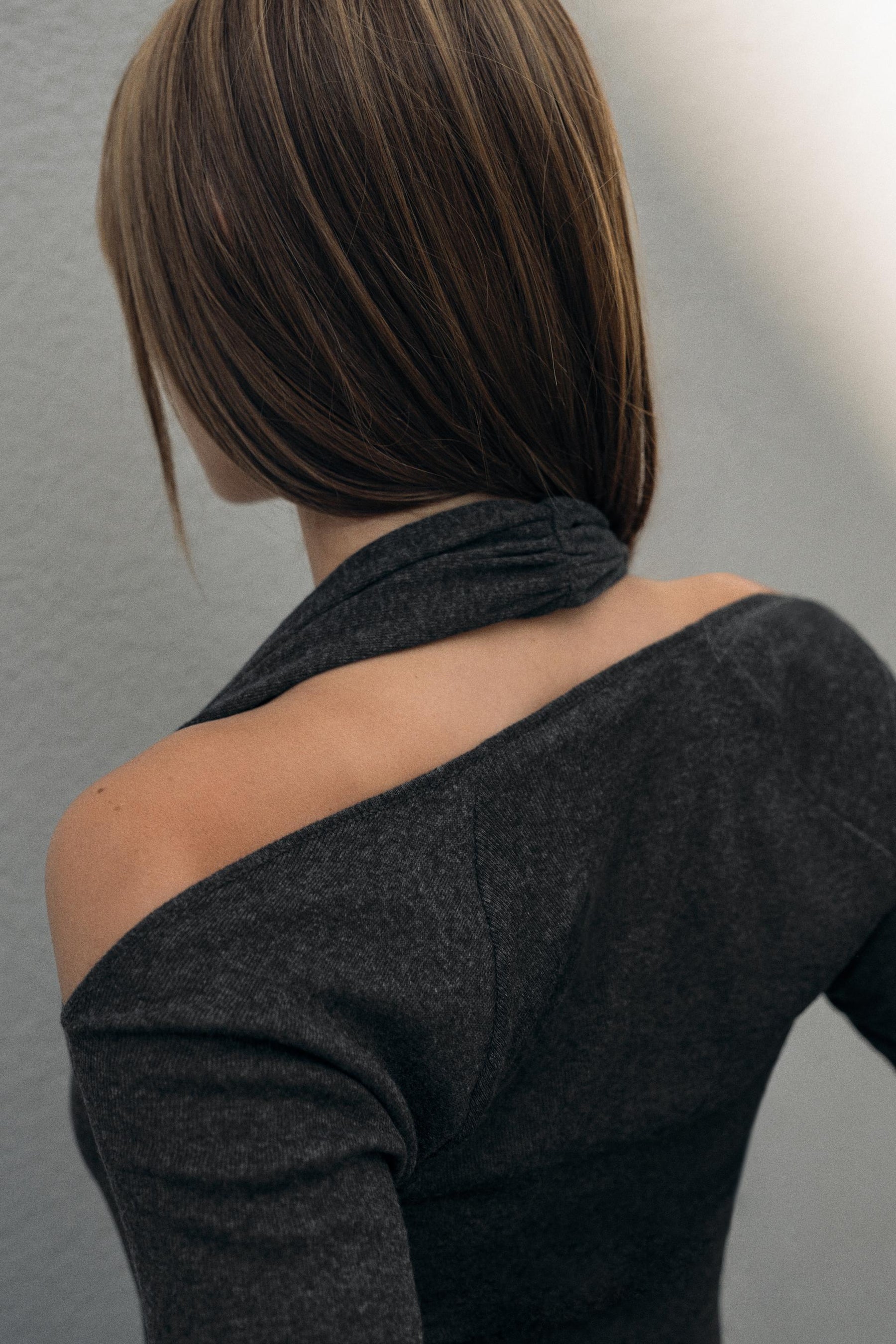 Neckholder-Doppel-T-Shirt