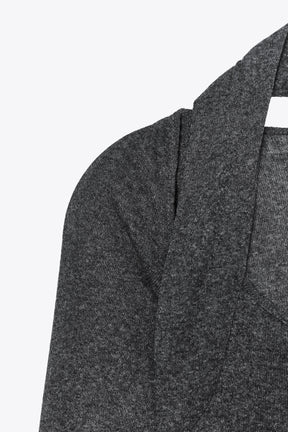 Neckholder-Doppel-T-Shirt