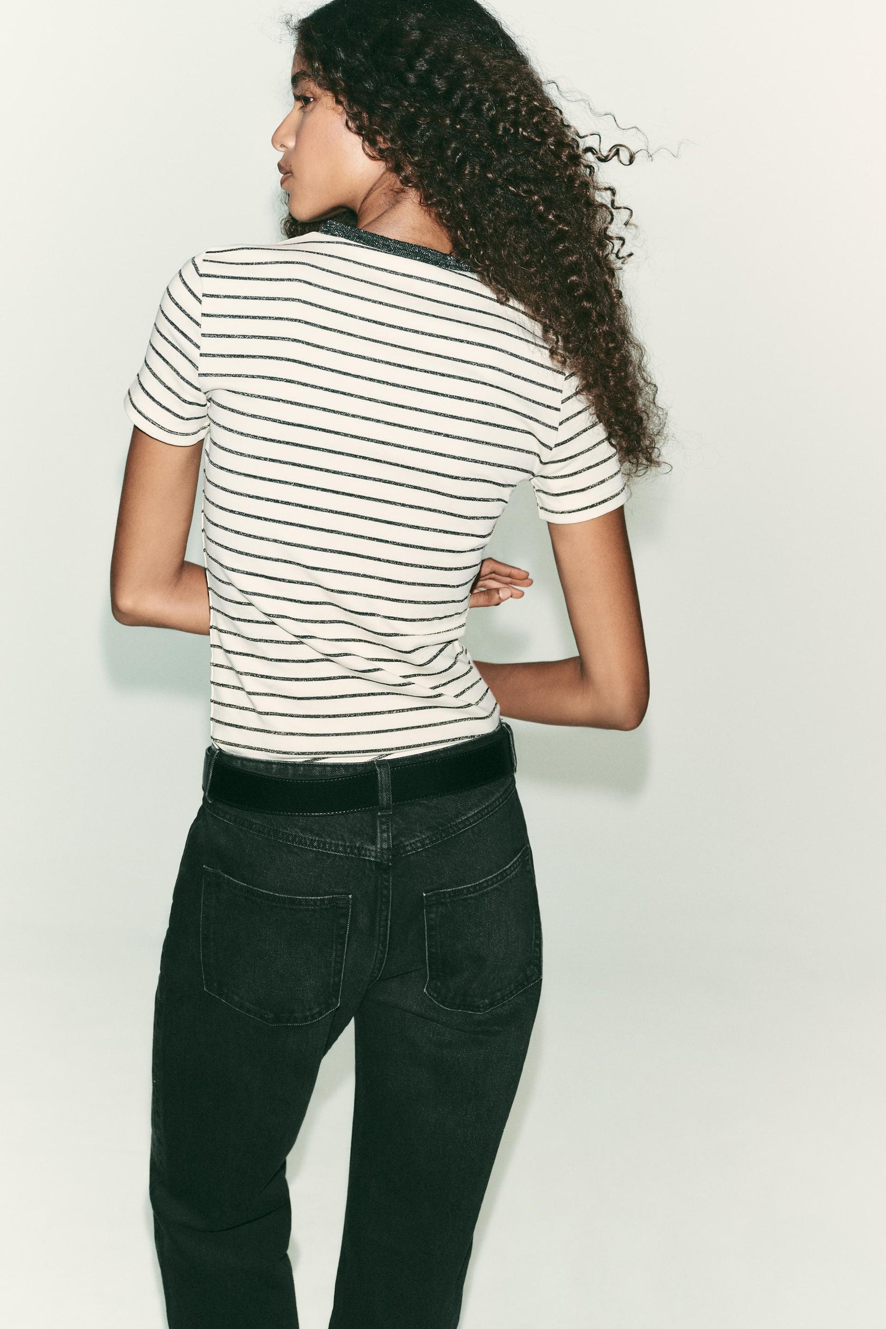 METALLIC-GROßSTRICKSHIRT