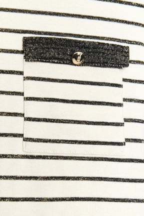 METALLIC-GROßSTRICKSHIRT