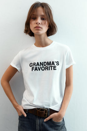 T-Shirt mit Slogan