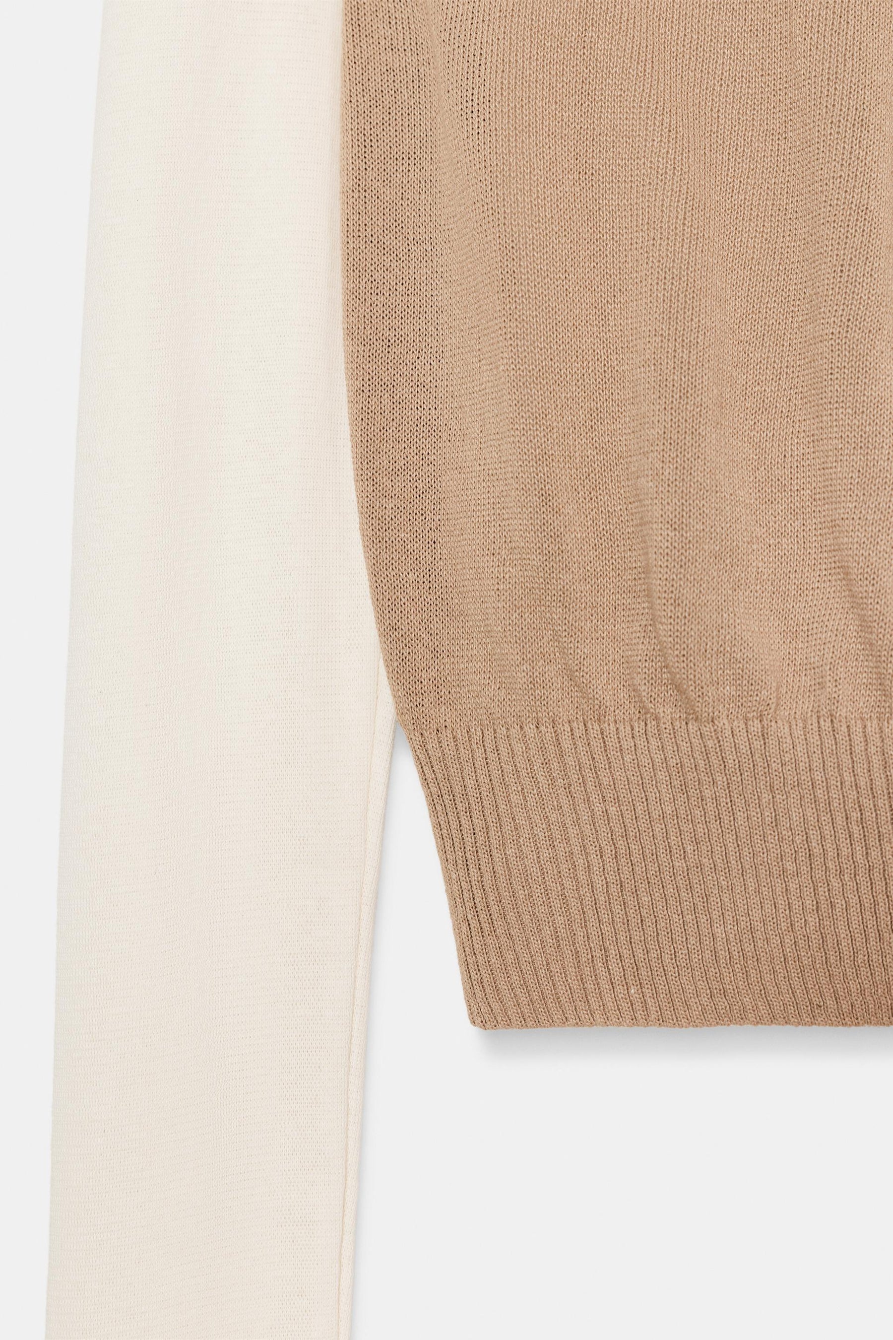 Kontrastfarbenes Korsetthemd