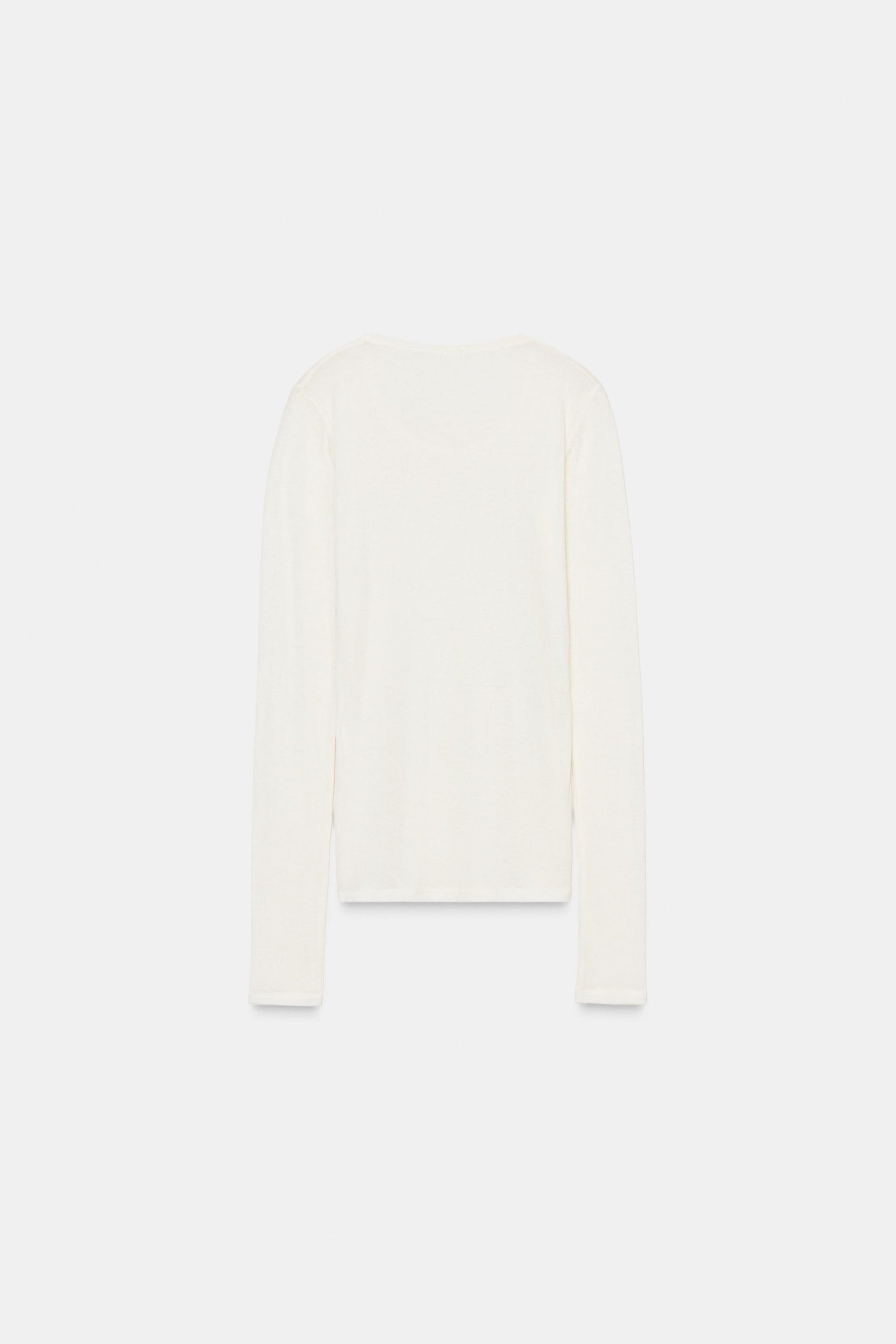 Wollhemd mit langen Ärmeln