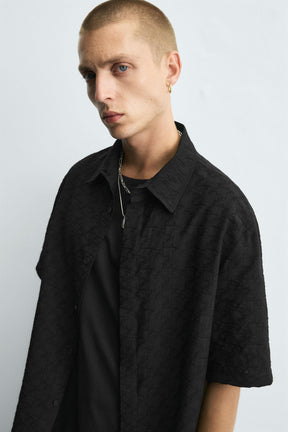 GEOMETRIC JACQUARD SHIRT - Image 5