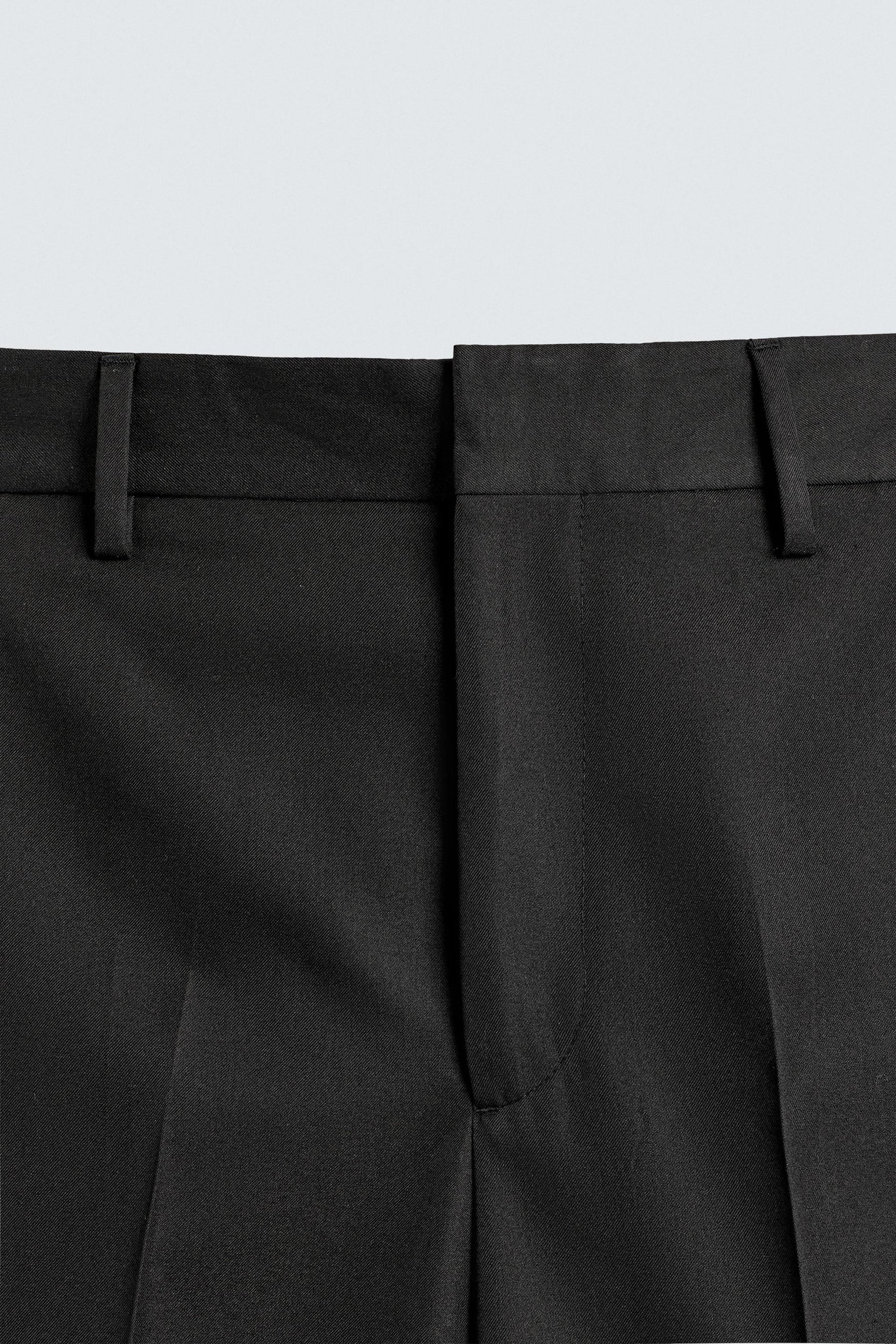 STRAIGHT-LEG TROUSERS WITH VENTS - Image 8