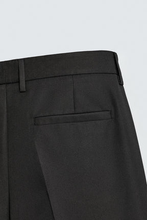 STRAIGHT-LEG TROUSERS WITH VENTS - Image 9