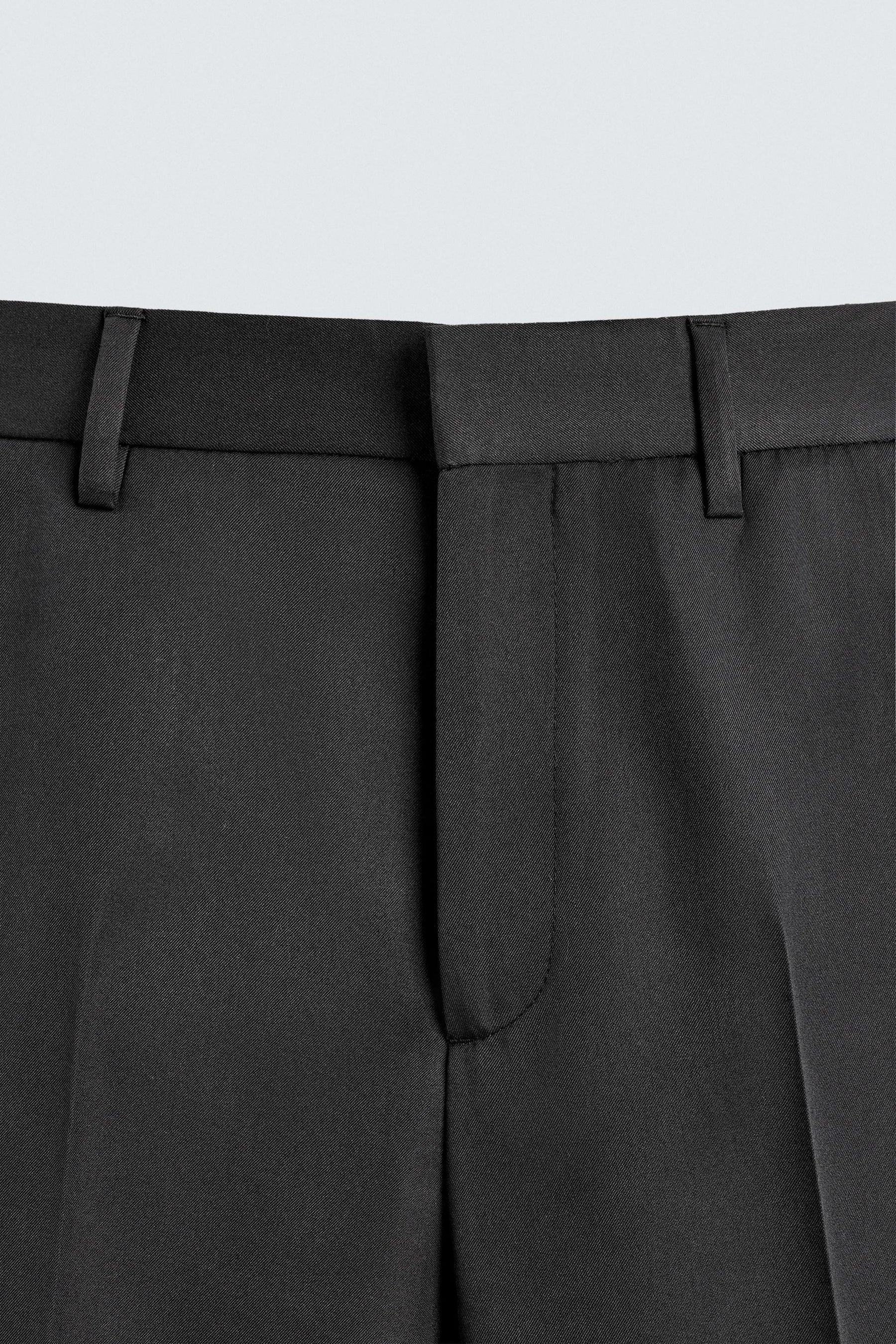 STRAIGHT-LEG TROUSERS WITH VENTS - Image 9